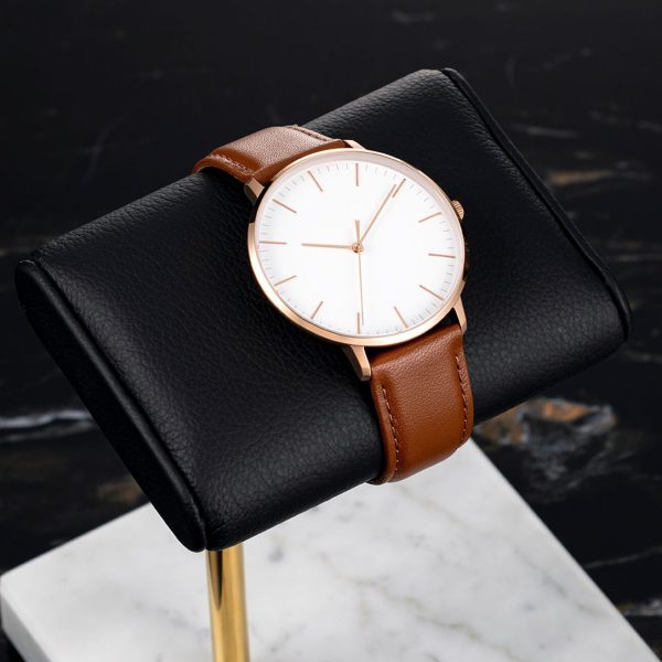 High Quality Leather Straps Stylish Analog Wrist Watch